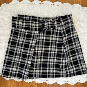 Plaid Zara mini skirt